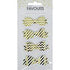 AussieSuperStore Art & Craft Essentials White / Gold Foil Favours Paper Bows (in 2 colors) Favours Paper Bows (in 2 colors) | Craft Party Scrapbooking Embellishment Decoration 9323823194925 FAV17097